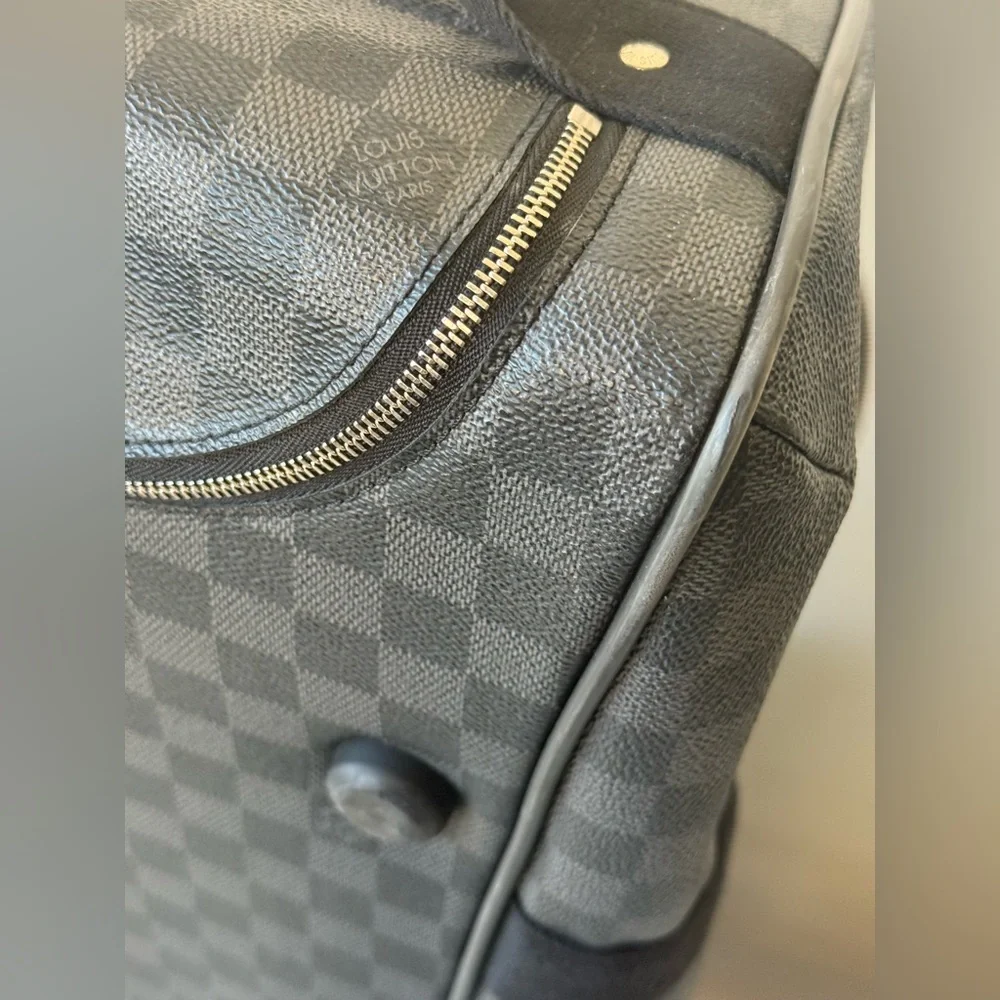 Louis Vuitton Neo Eole 55 Damier Graphite Rolling Duffle Bag